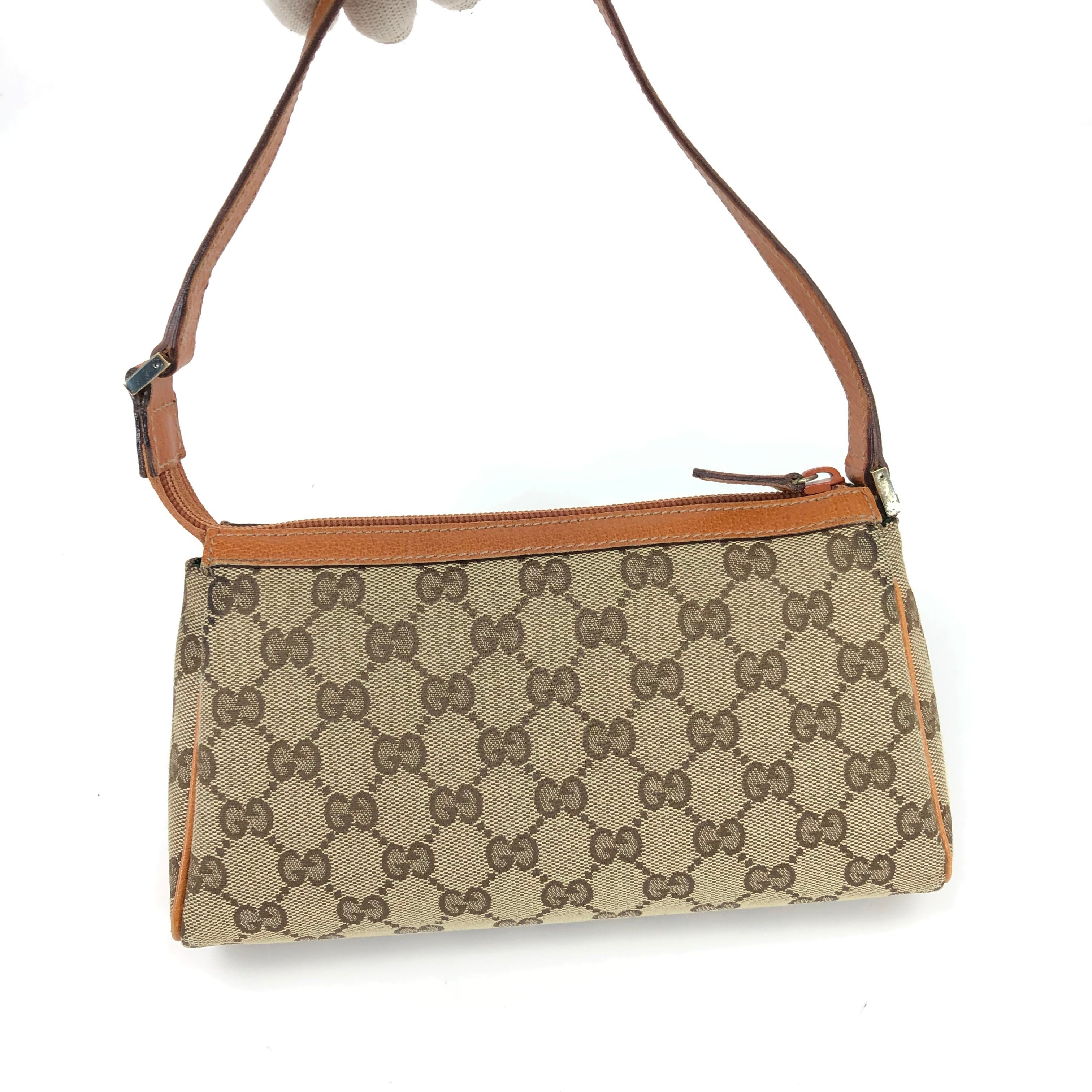 GUCCI MONOGRAM SHOULDER BAG