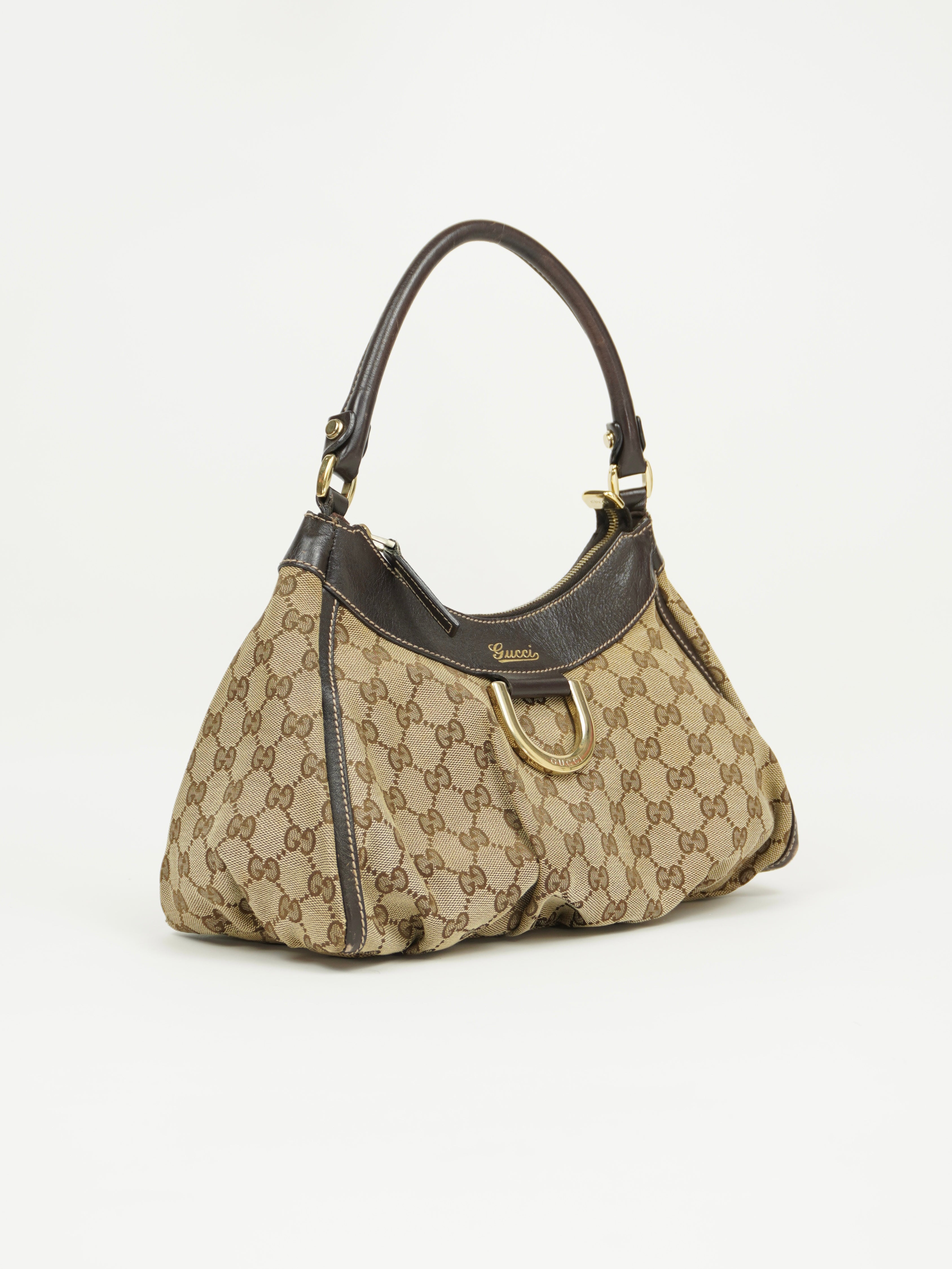 GUCCI MONOGRAM ABBEY BAG