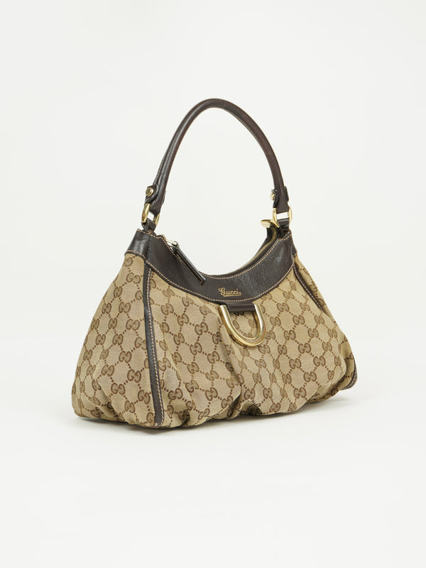 GUCCI MONOGRAM ABBEY BAG