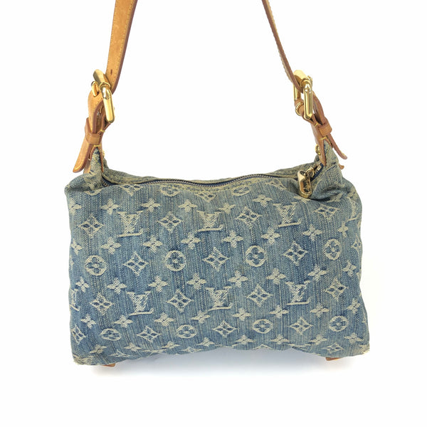 LOUIS VUITTON BAGGY PM DENIM SHOULDER BAG