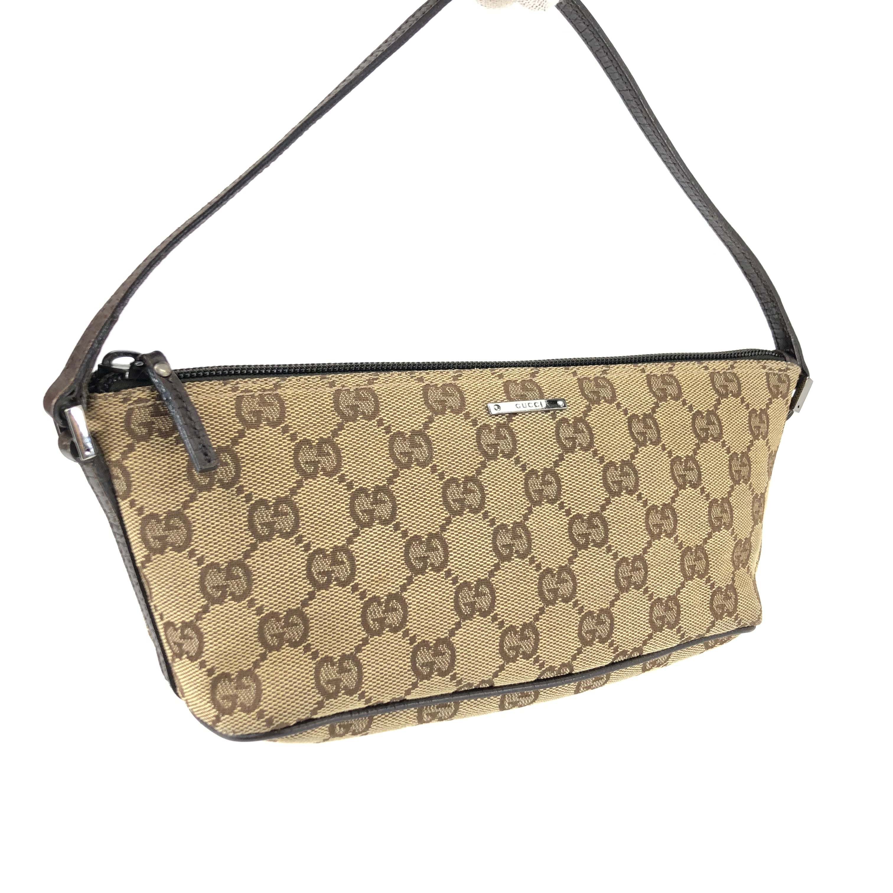 GUCCI MONOGRAM SHOULDER BAG