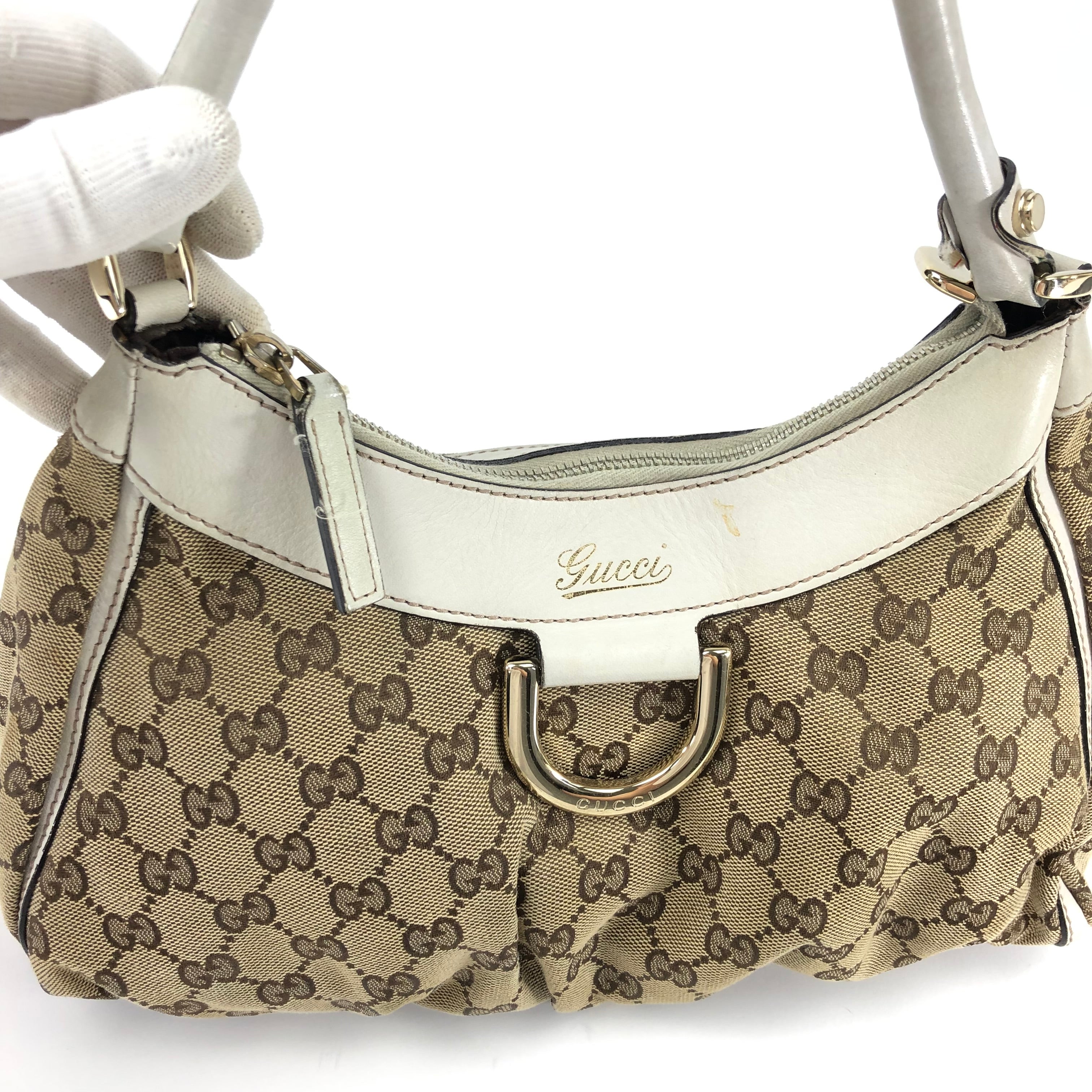 GUCCI MONOGRAM ABBEY SHOULDER BAG