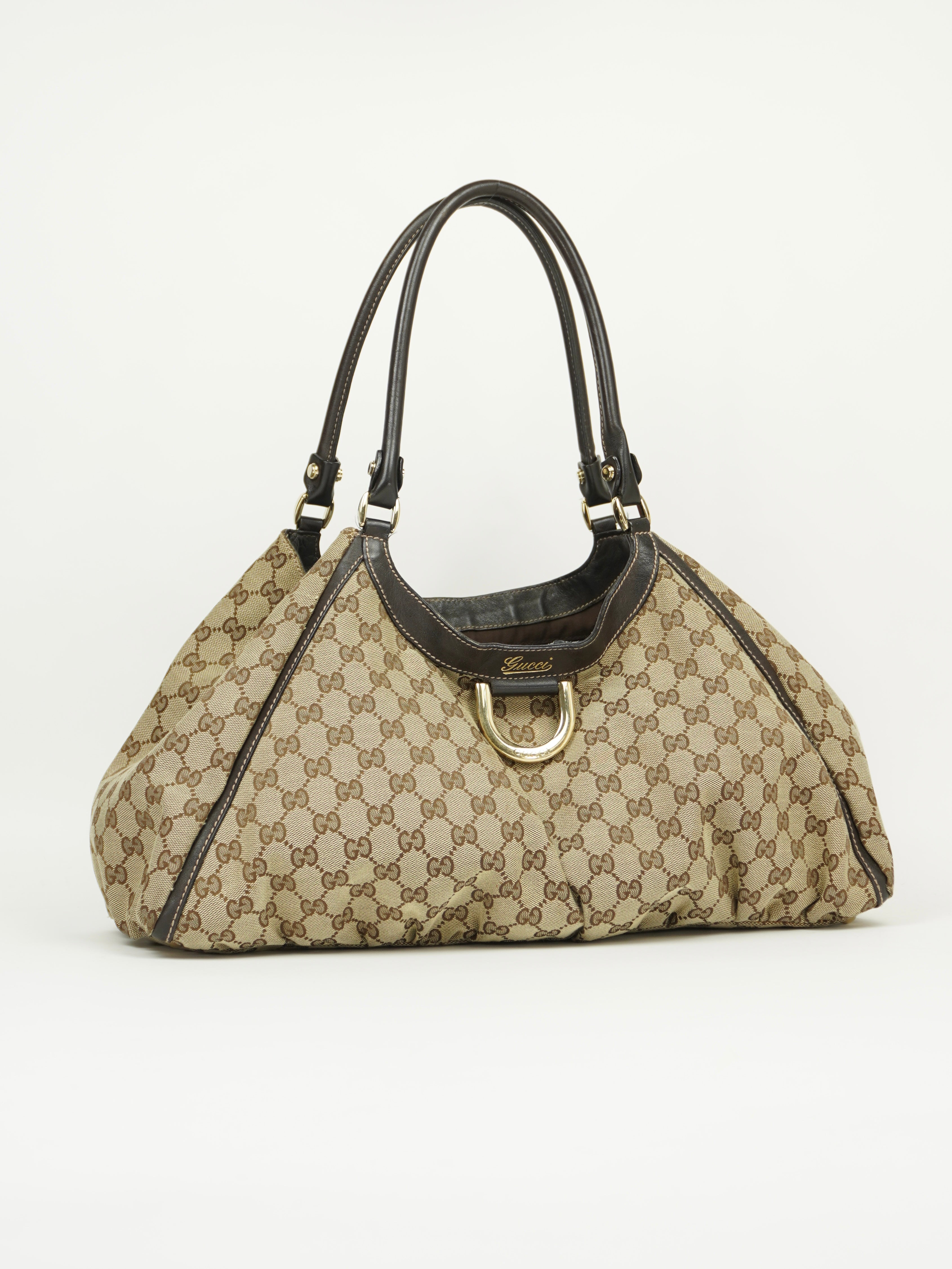 GUCCI MONOGRAM ABBEY BAG