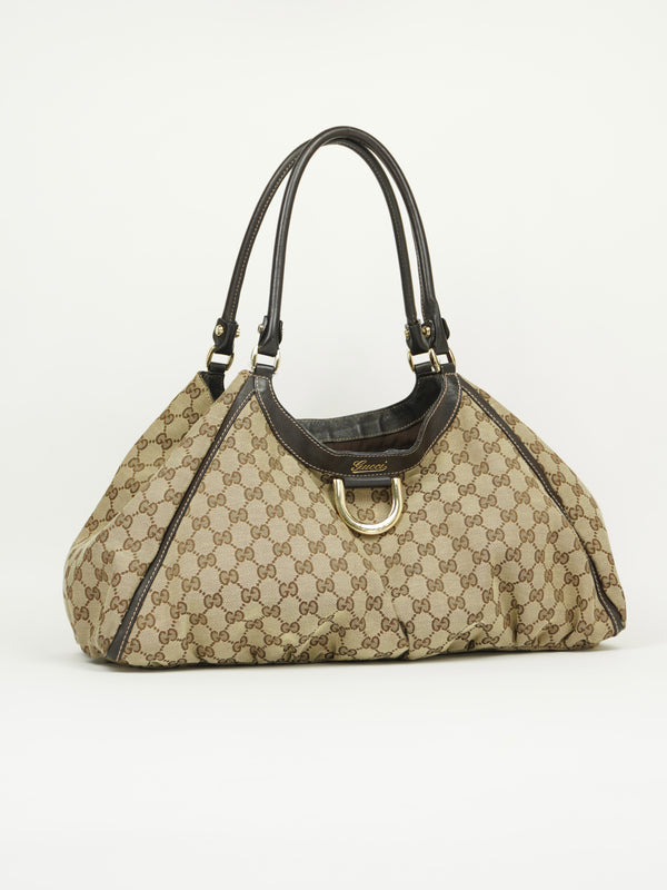 GUCCI MONOGRAM ABBEY BAG