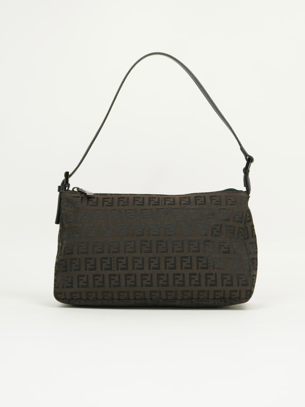 FENDI ZUCCA SHOULDER BAG