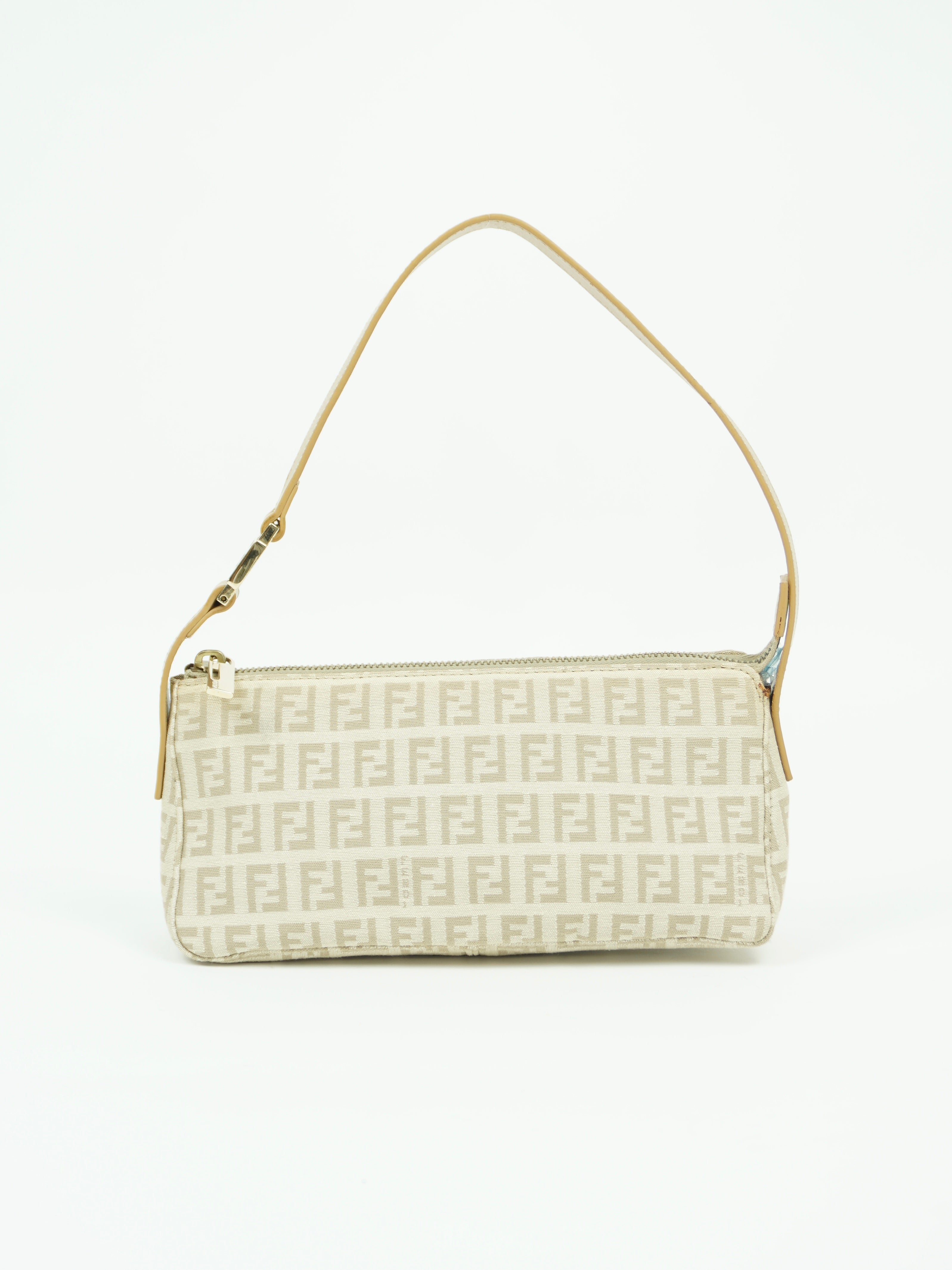 FENDI ZUCCA SHOULDER BAG
