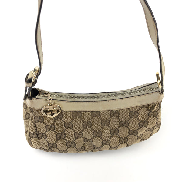 GUCCI MONOGRAM SHOULDER BAG