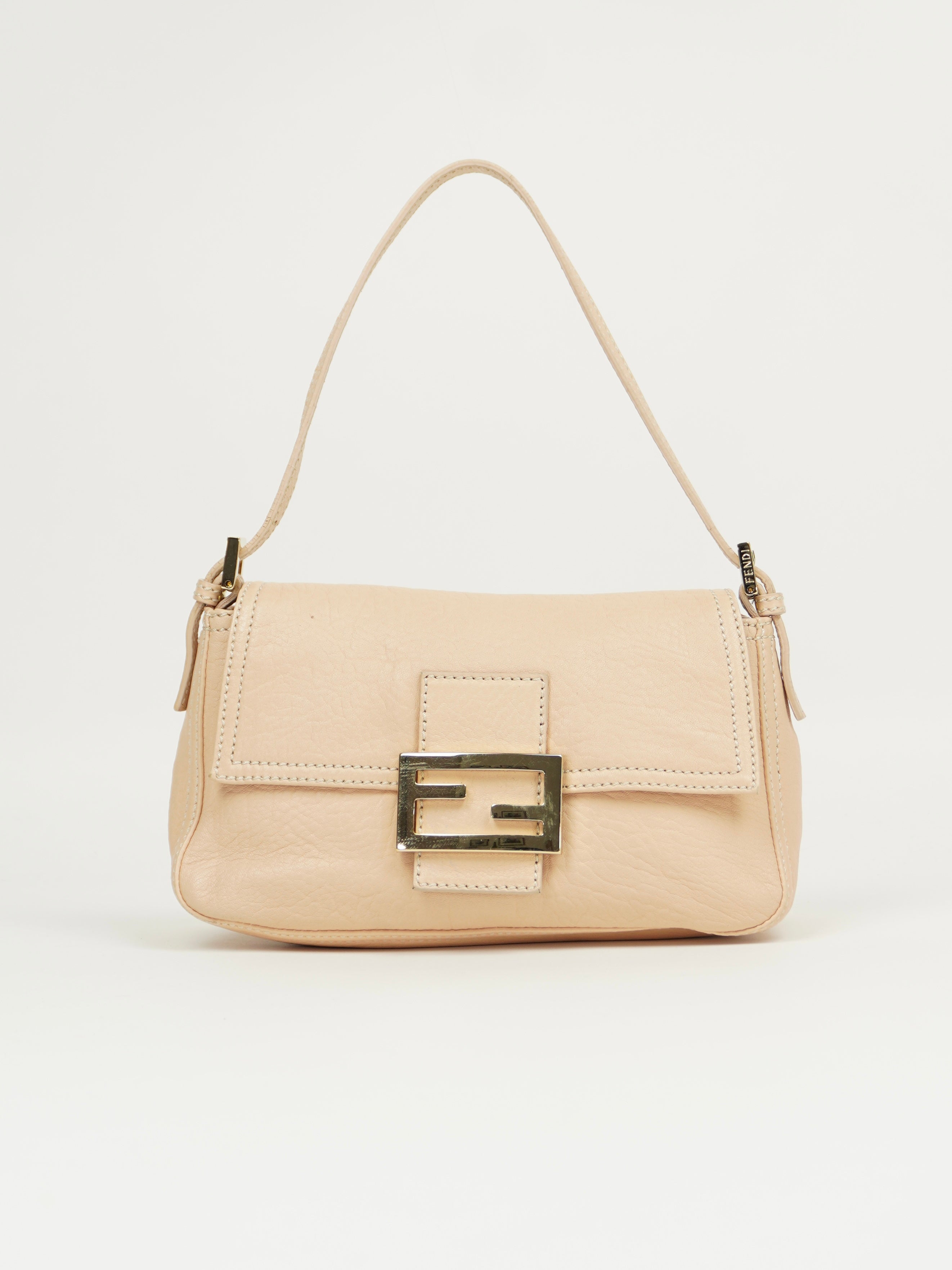 FENDI LEATHER BAGUETTE