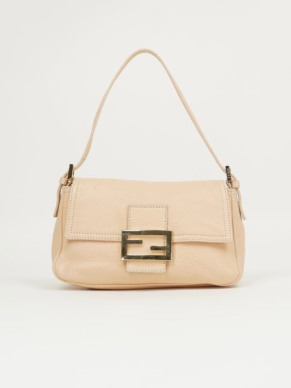 FENDI LEATHER BAGUETTE