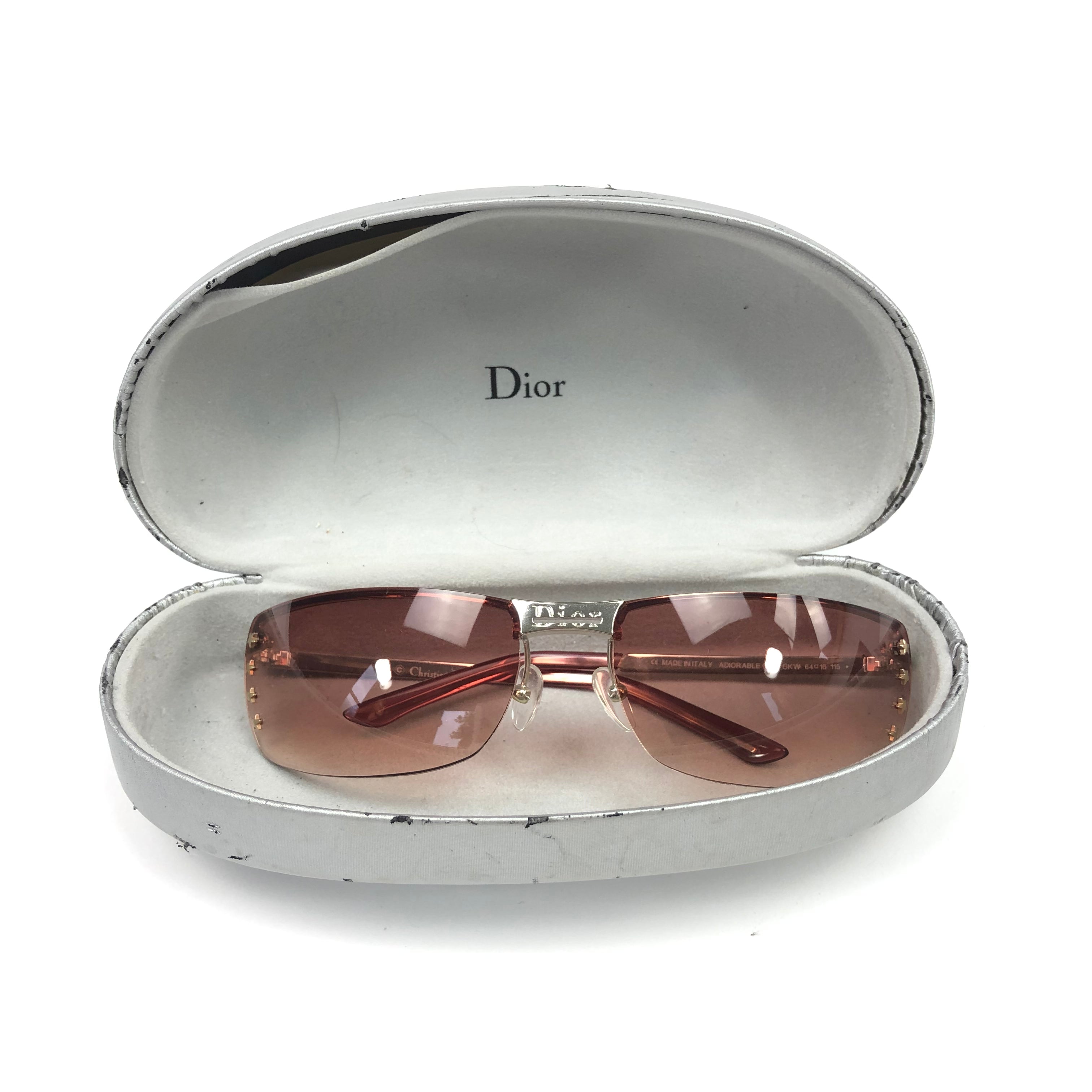 Christian Dior Rimless Sunglasses