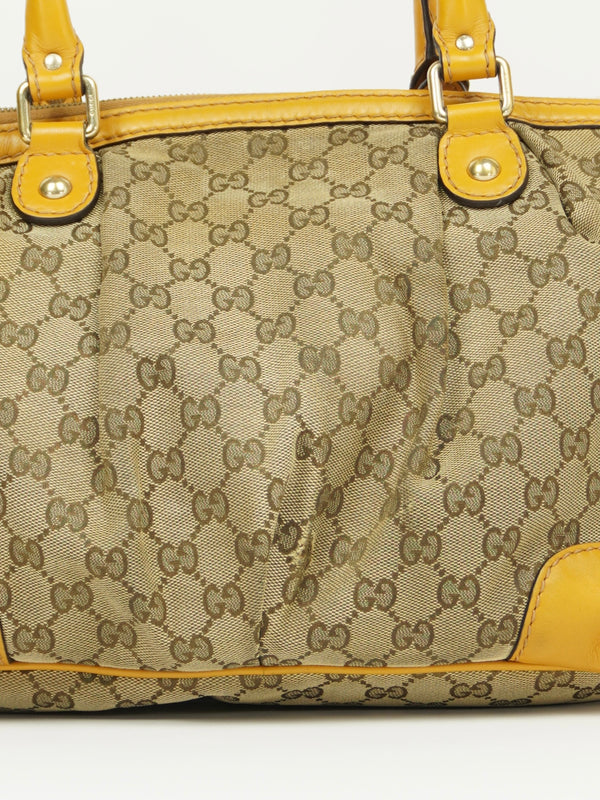 GUCCI MONOGRAM SUKEY TWO WAY BAG