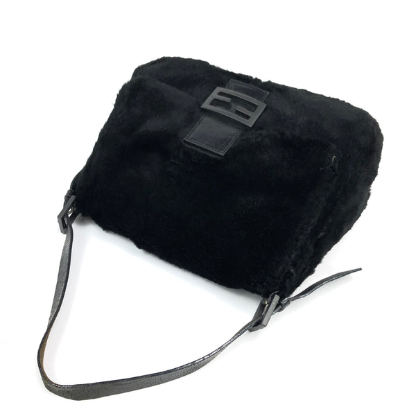 Fendi Mink Fur Mama Baguette Shoulder Bag