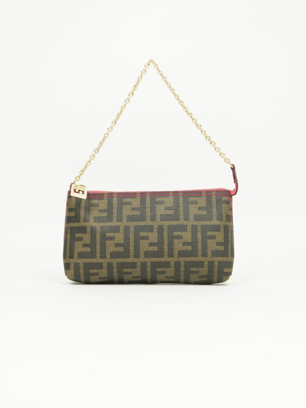FENDI ZUCCA CHAIN BAG