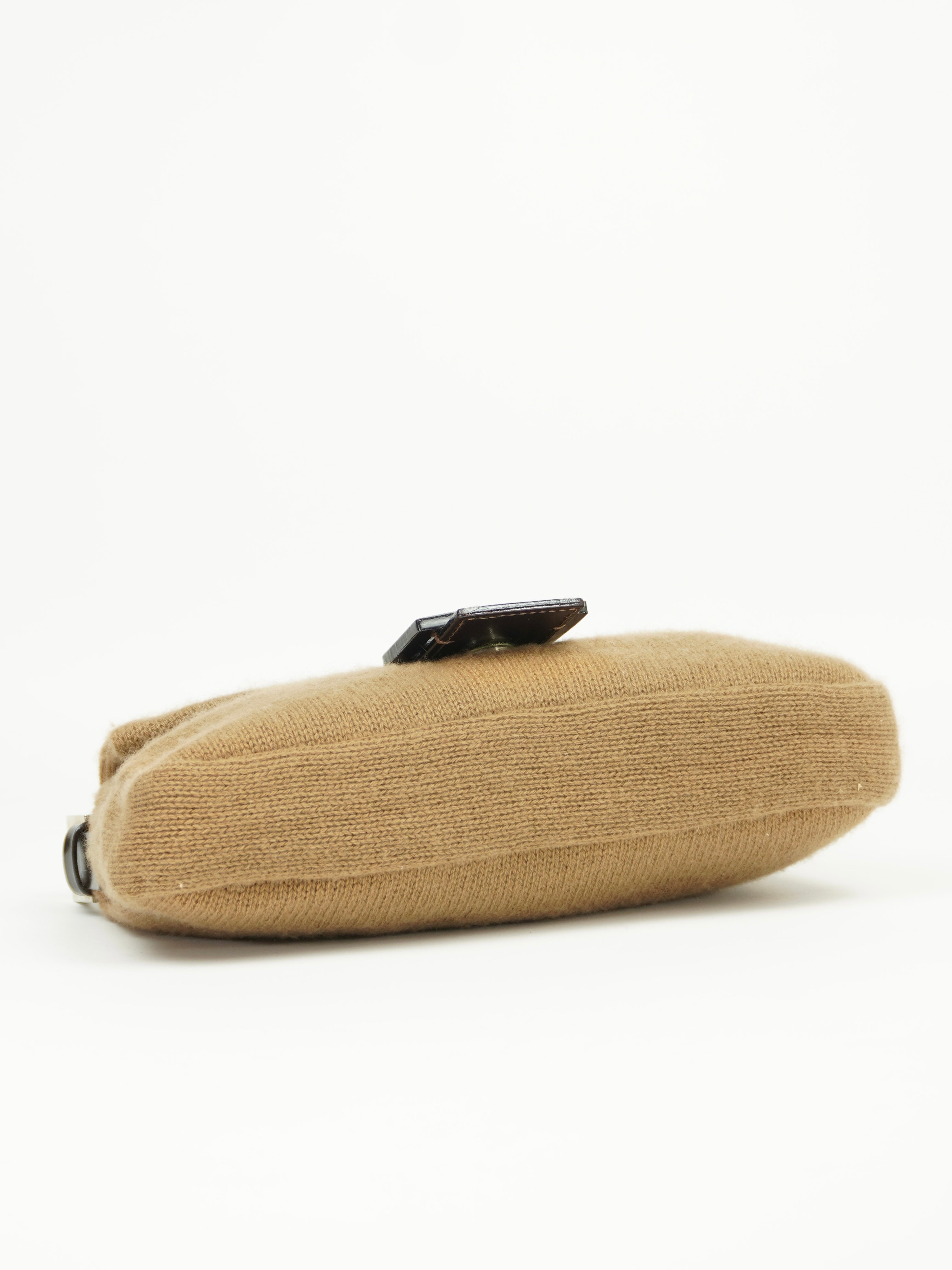 FENDI CASHMERE WOOL BAGUETTE