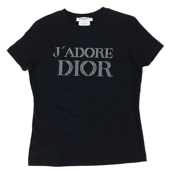 Christian Dior J’adore Dior Rhinestone T-Shirt