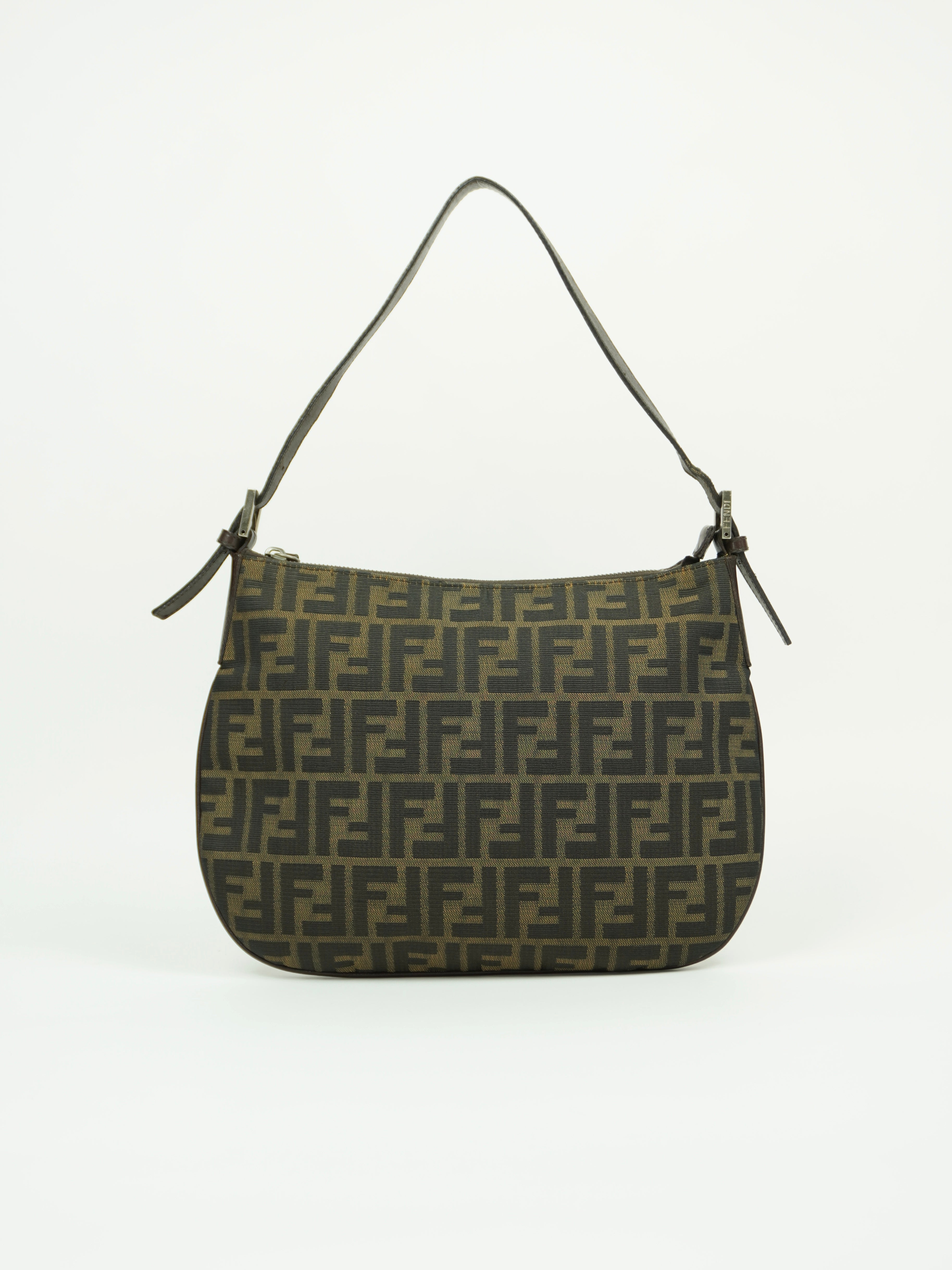 FENDI ZUCCA SHOULDER BAG