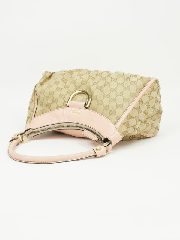 GUCCI MONOGRAM ABBEY BAG