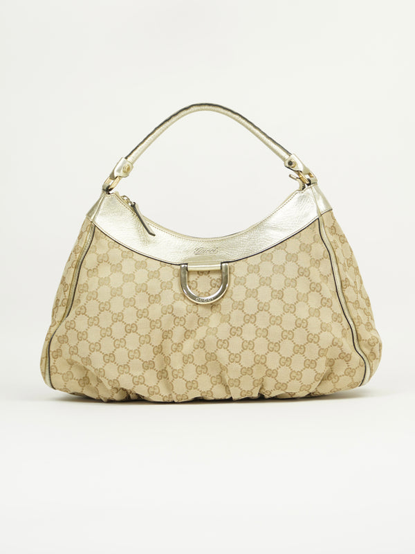 GUCCI MONOGRAM ABBEY BAG