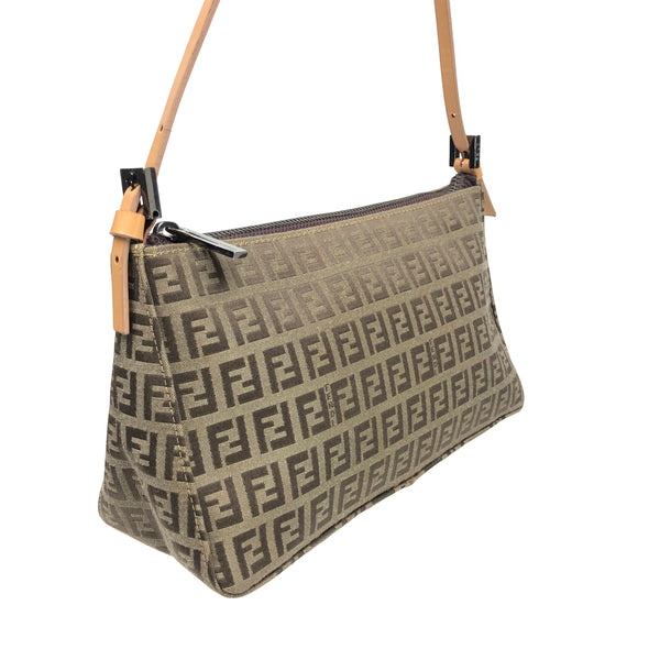 FENDI ZUCCA SHOULDER BAG