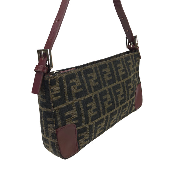 FENDI ZUCCA SHOULDER BAG