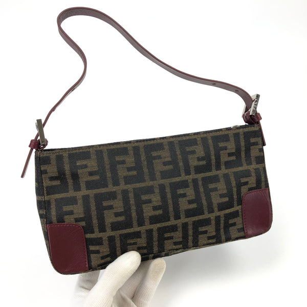 FENDI ZUCCA SHOULDER BAG