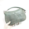 Christian Dior Exotic Soft Lizard Leather Double Saddle Bag in Duck Egg Blue