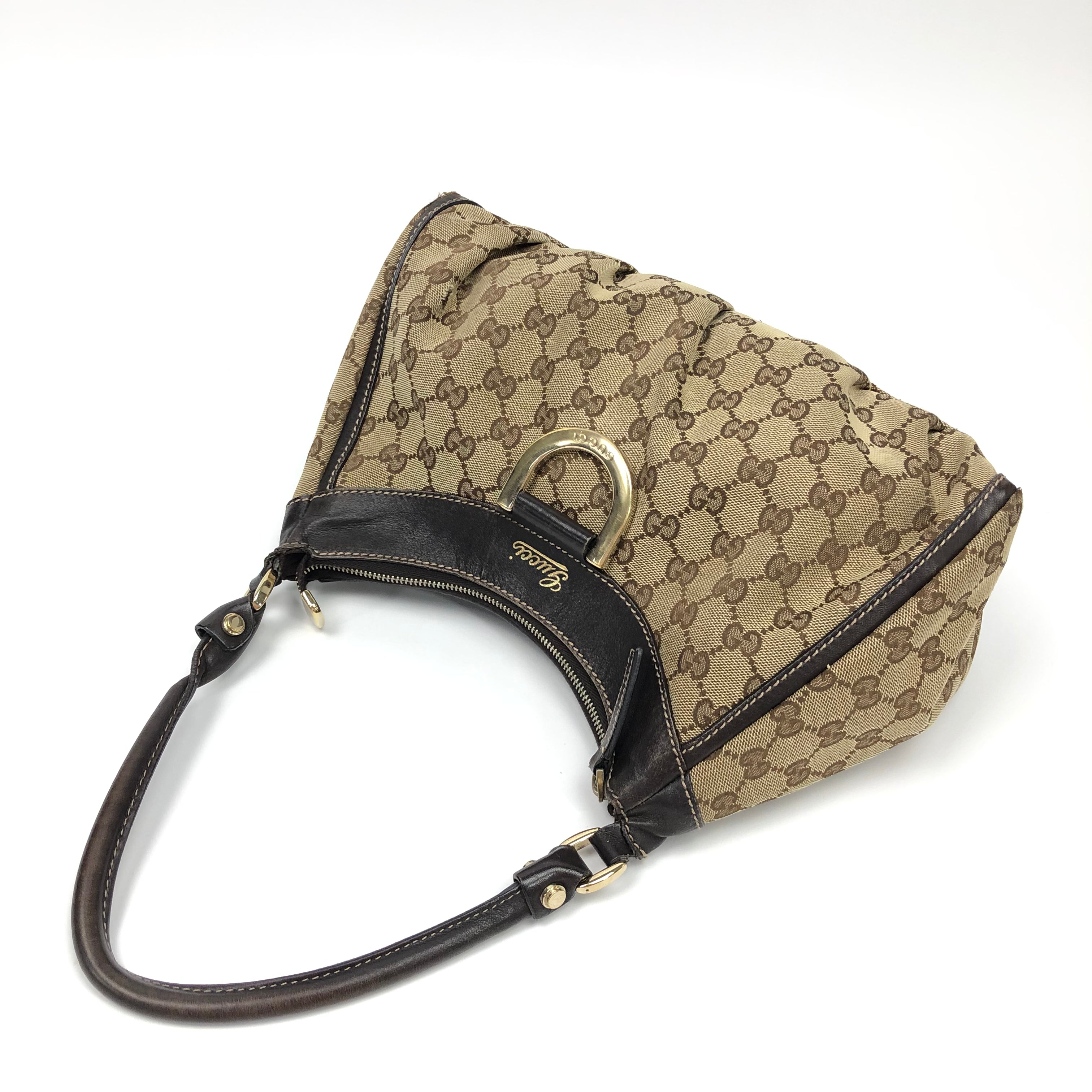 Gucci Monogram Abbey Shoulder Bag