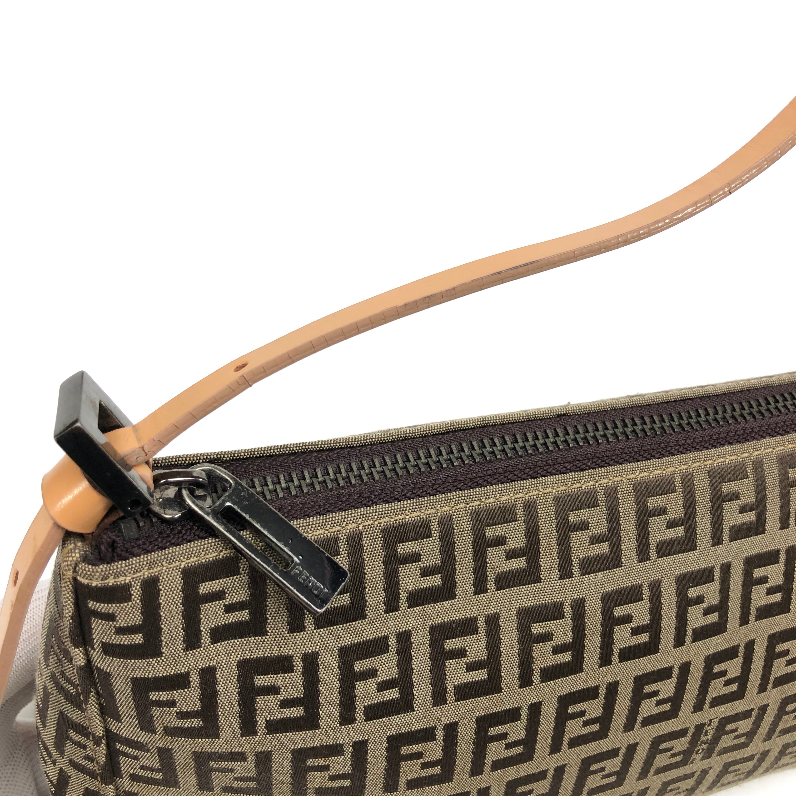 FENDI ZUCCA SHOULDER BAG