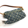 Louis Vuitton Pleaty PM Blue Denim Shoulder Bag
