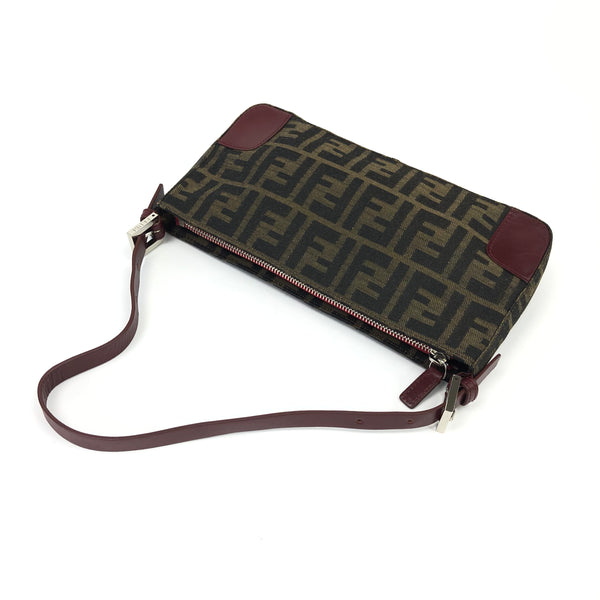 FENDI ZUCCA SHOULDER BAG