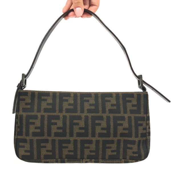 FENDI ZUCCA SHOULDER BAG