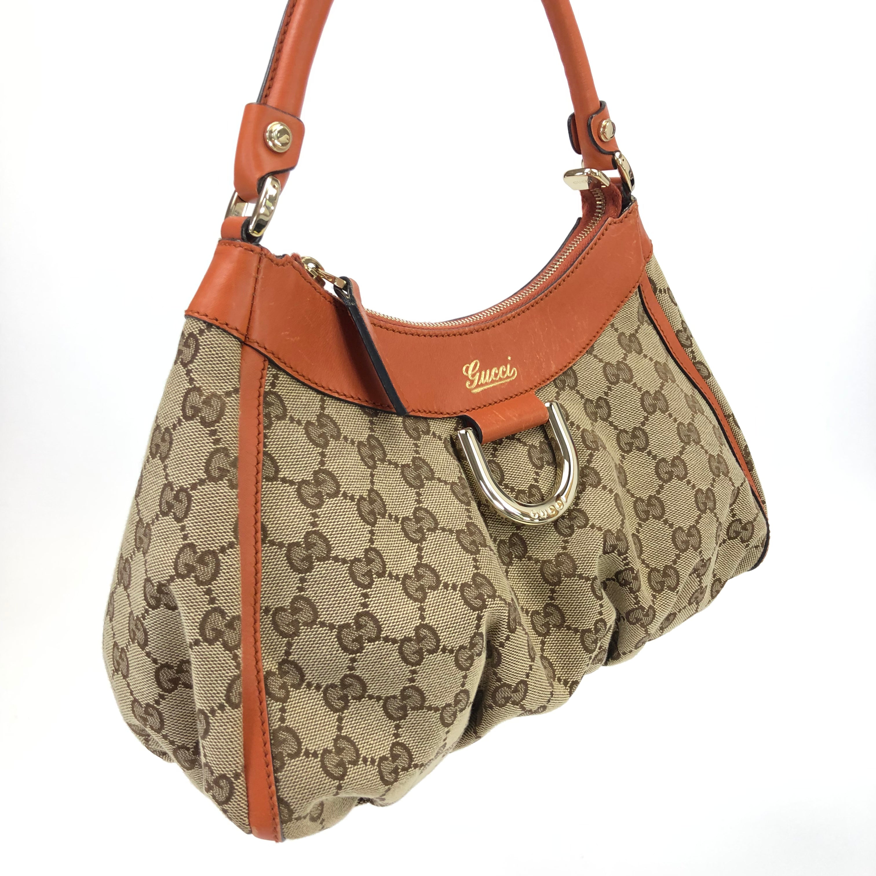 Gucci Monogram Abbey Shoulder Bag