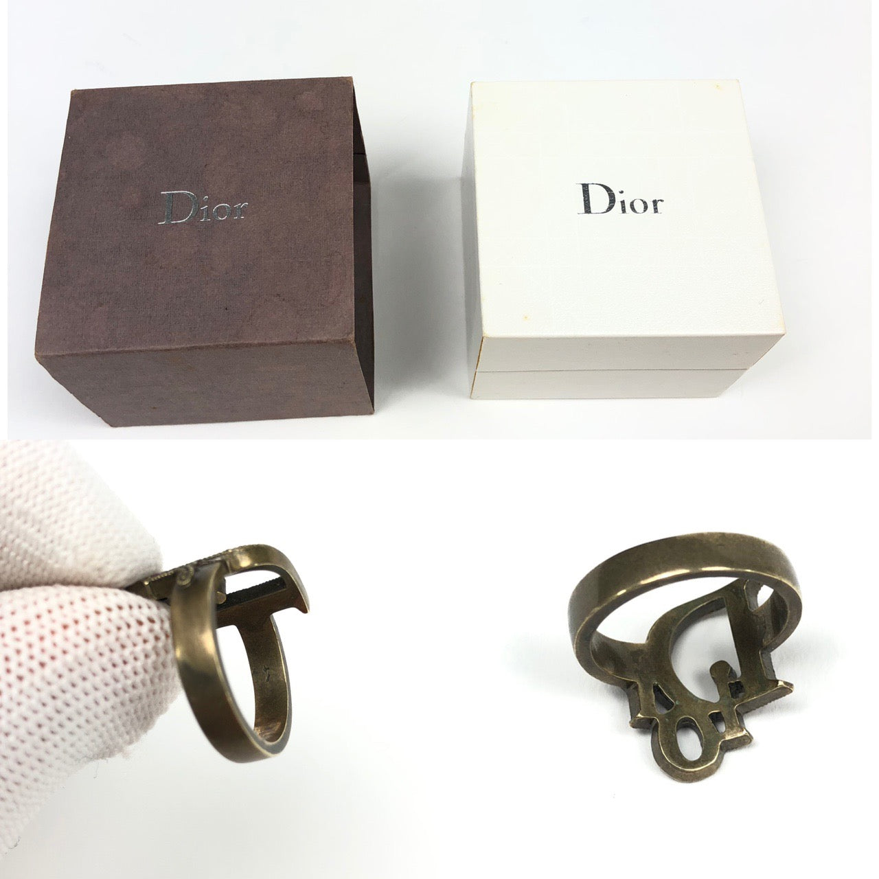 Christian Dior Jewelled Monogram Ring