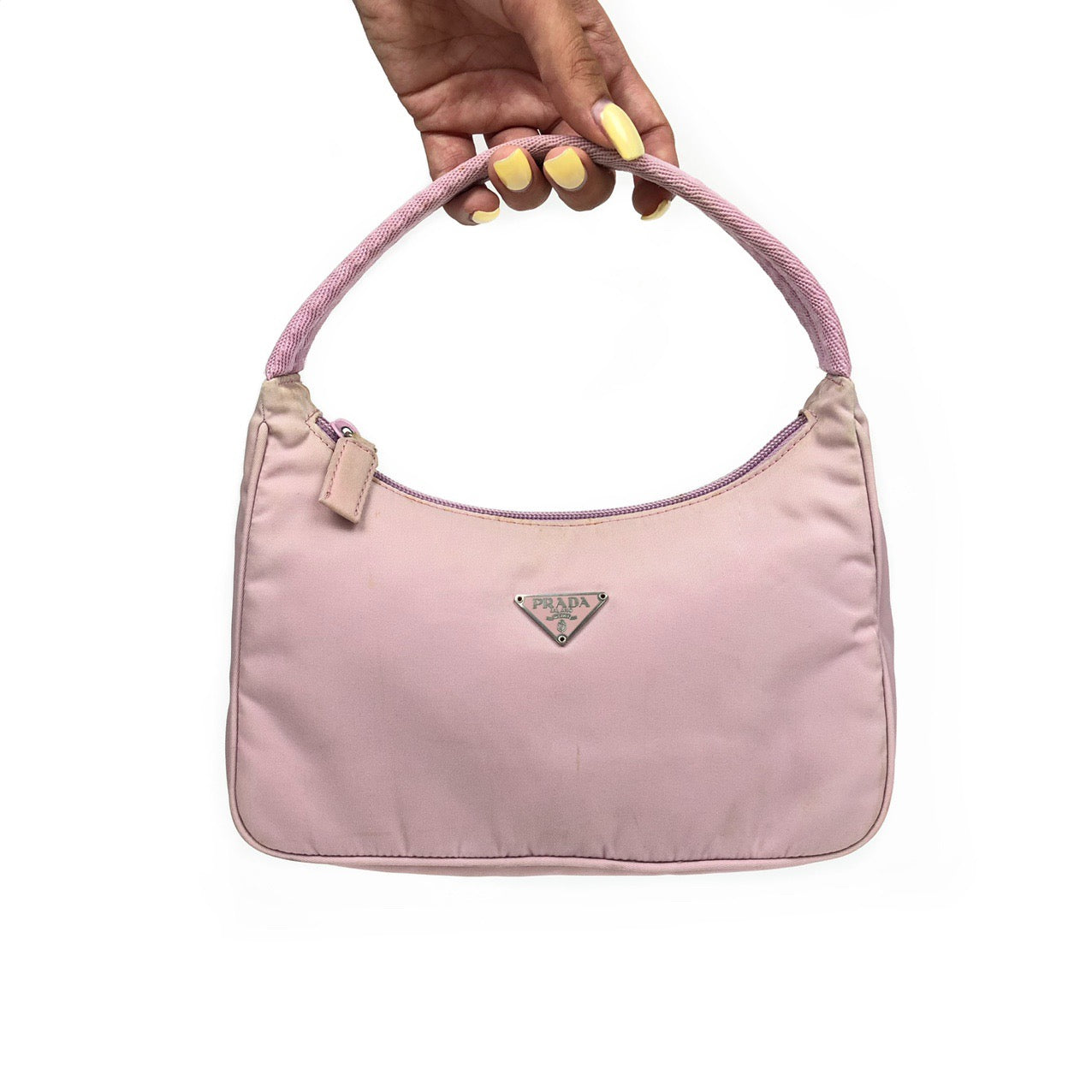 Prada Nylon Mini Hobo Bag