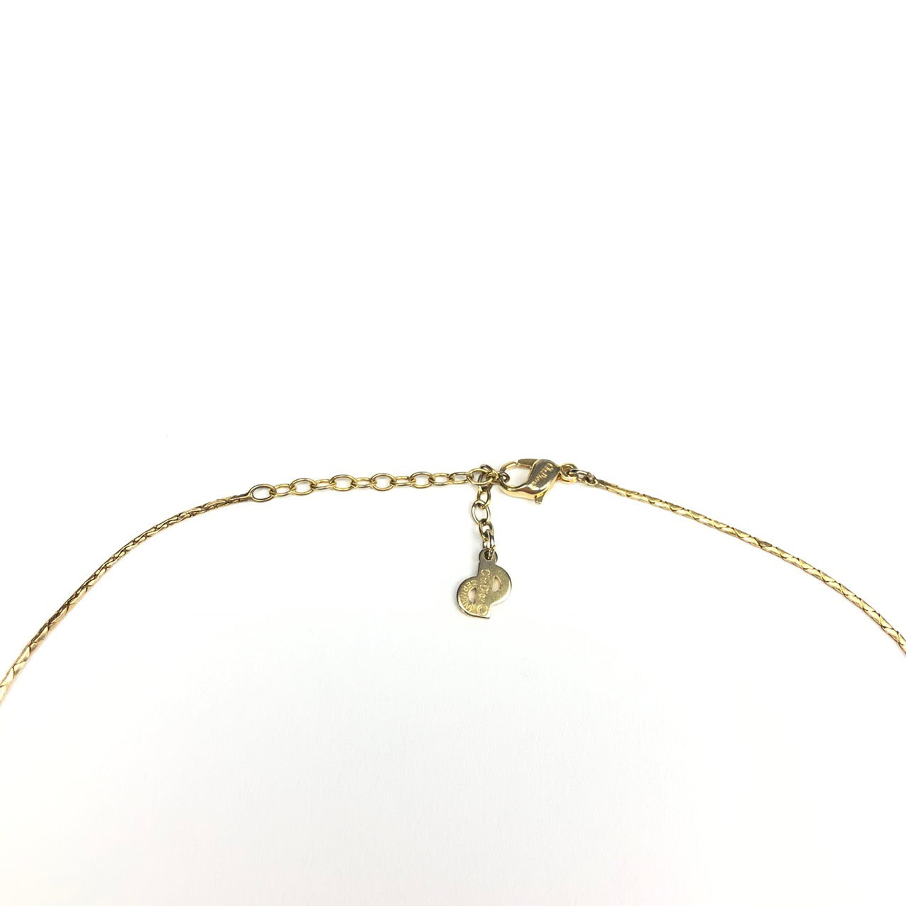 Christian Dior Monogram Necklace