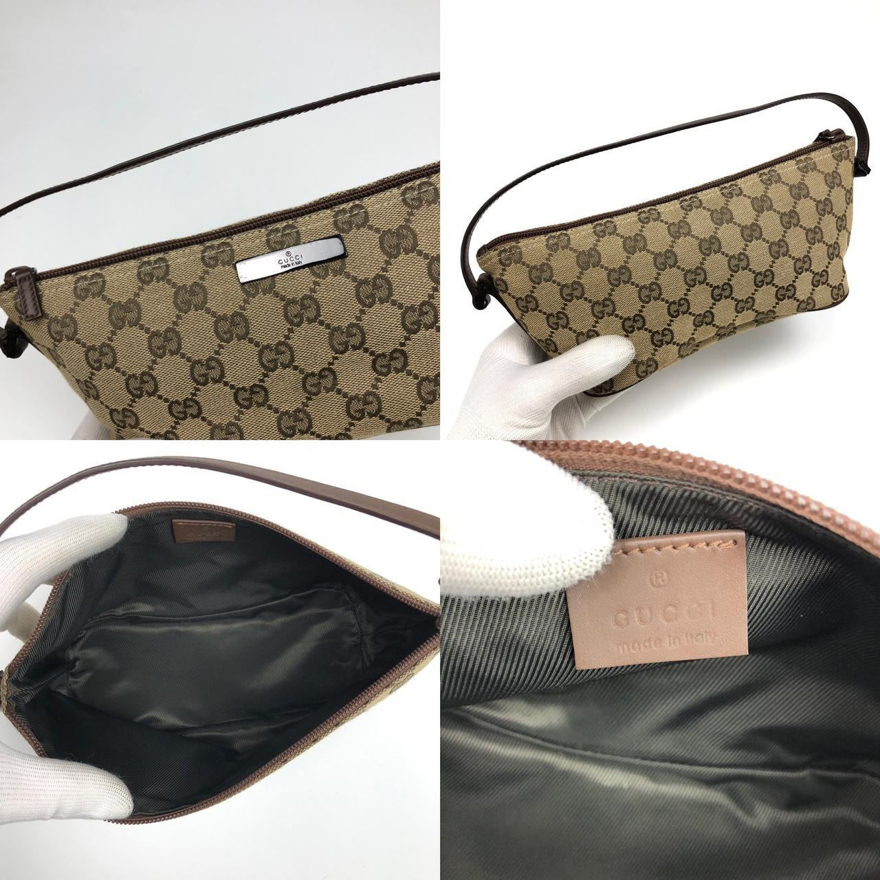 GUCCI MONOGRAM SHOULDER BAG