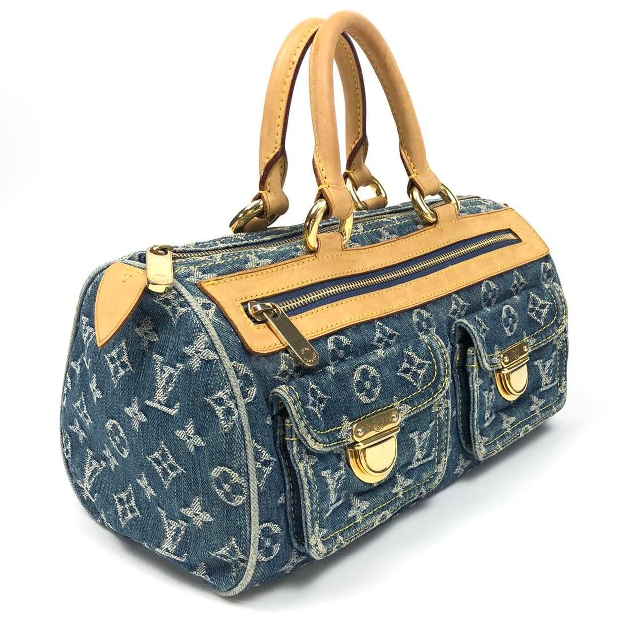 Louis Vuitton Neo Speedy Denim Bag