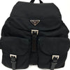 Prada Nylon Double Buckle Backpack