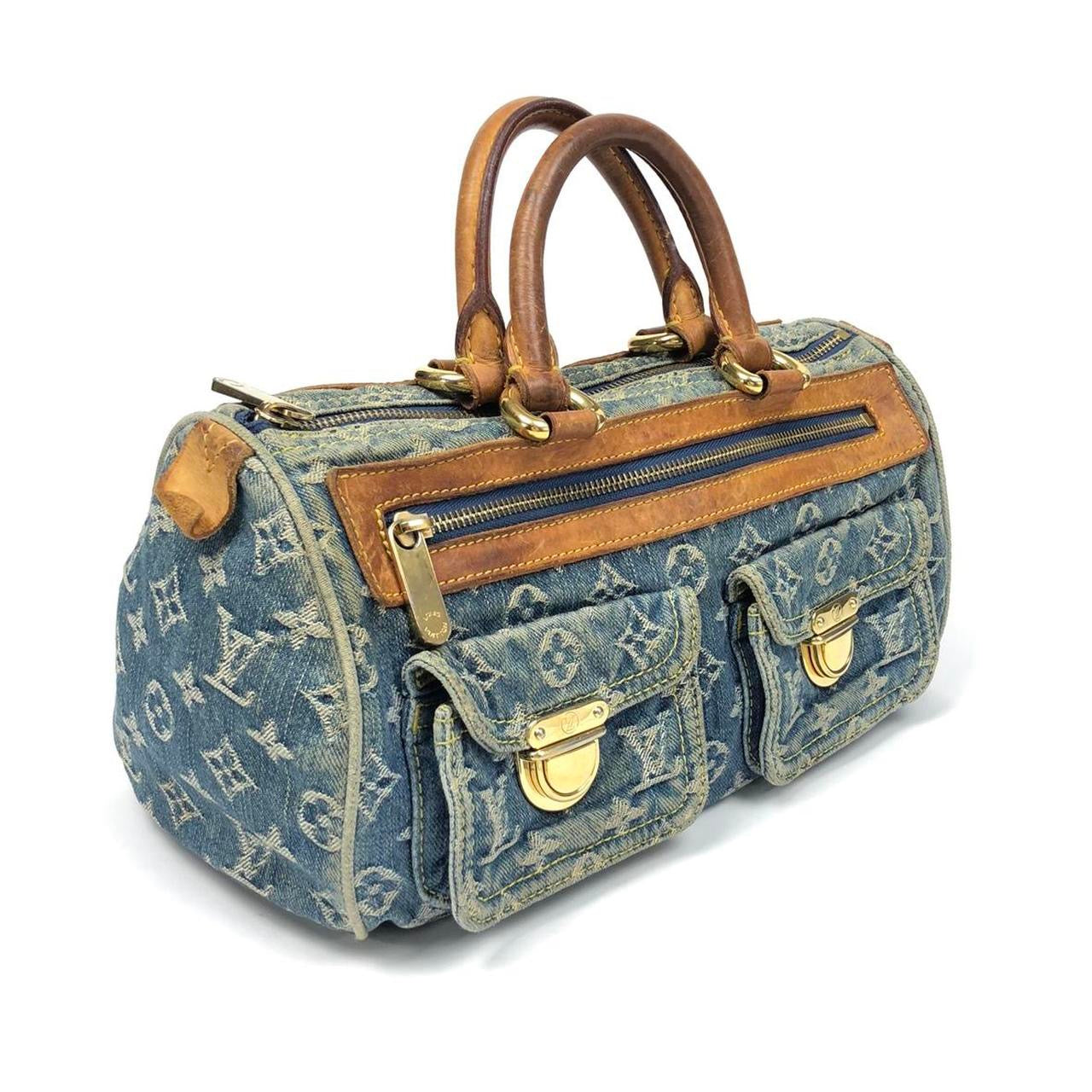 Louis Vuitton Neo Speedy Denim Bag