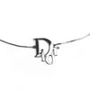 CHRISTIAN DIOR MONOGRAM NECKLACE