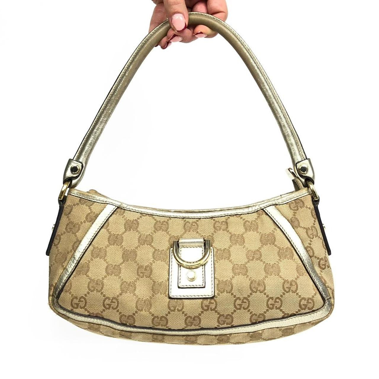 GUCCI MONOGRAM SHOULDER BAG