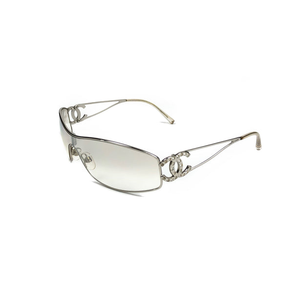 Chanel Rimless Visor Sunglasses