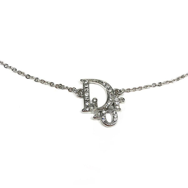 Christian Dior Jewelled Monogram Necklace