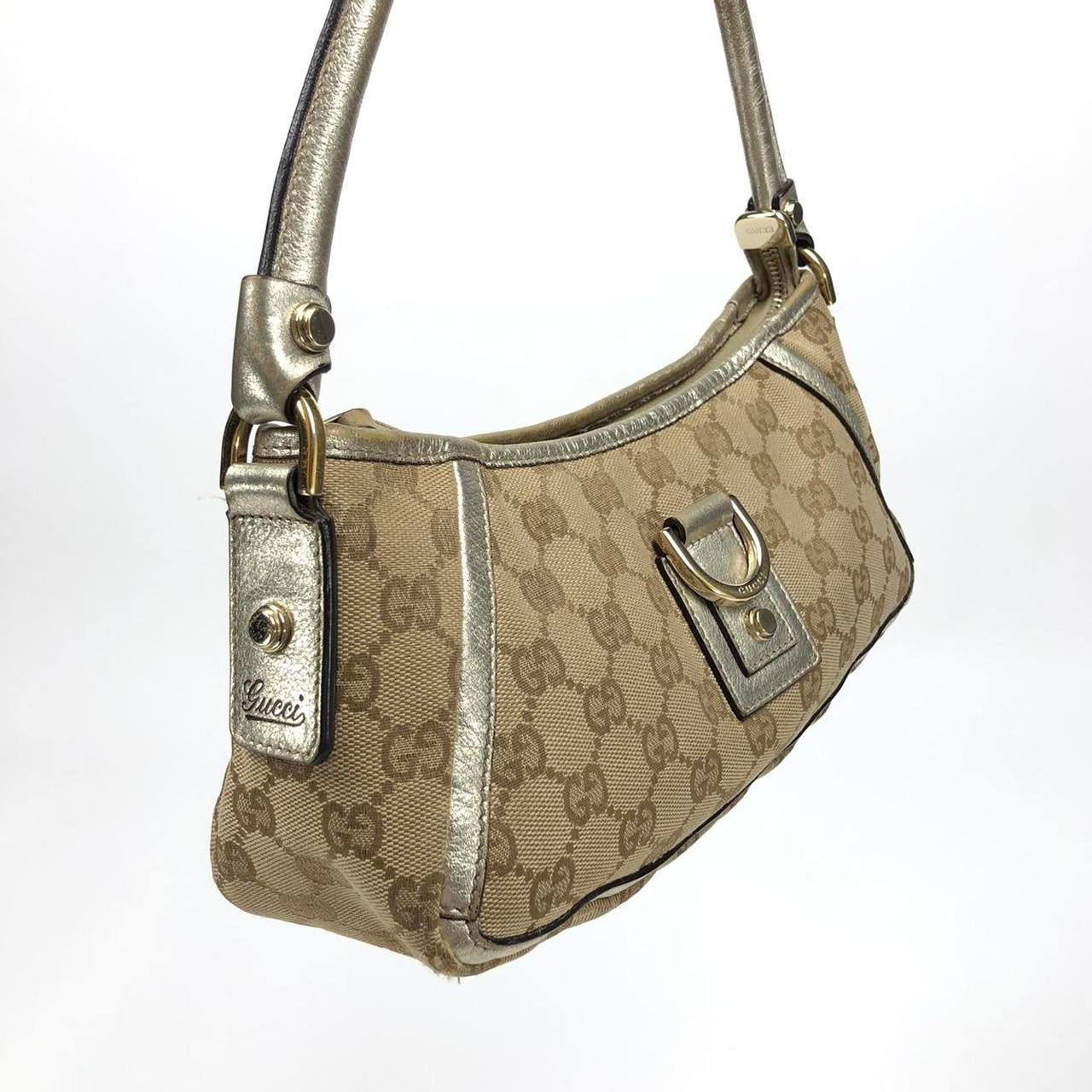 GUCCI MONOGRAM SHOULDER BAG