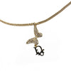 Christian Dior Monogram Butterfly Necklace