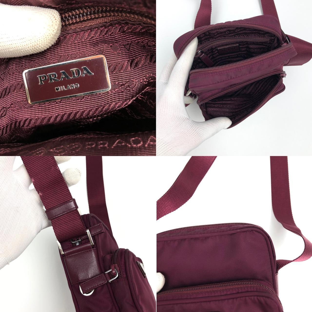 PRADA NYLON CROSSBODY BAG