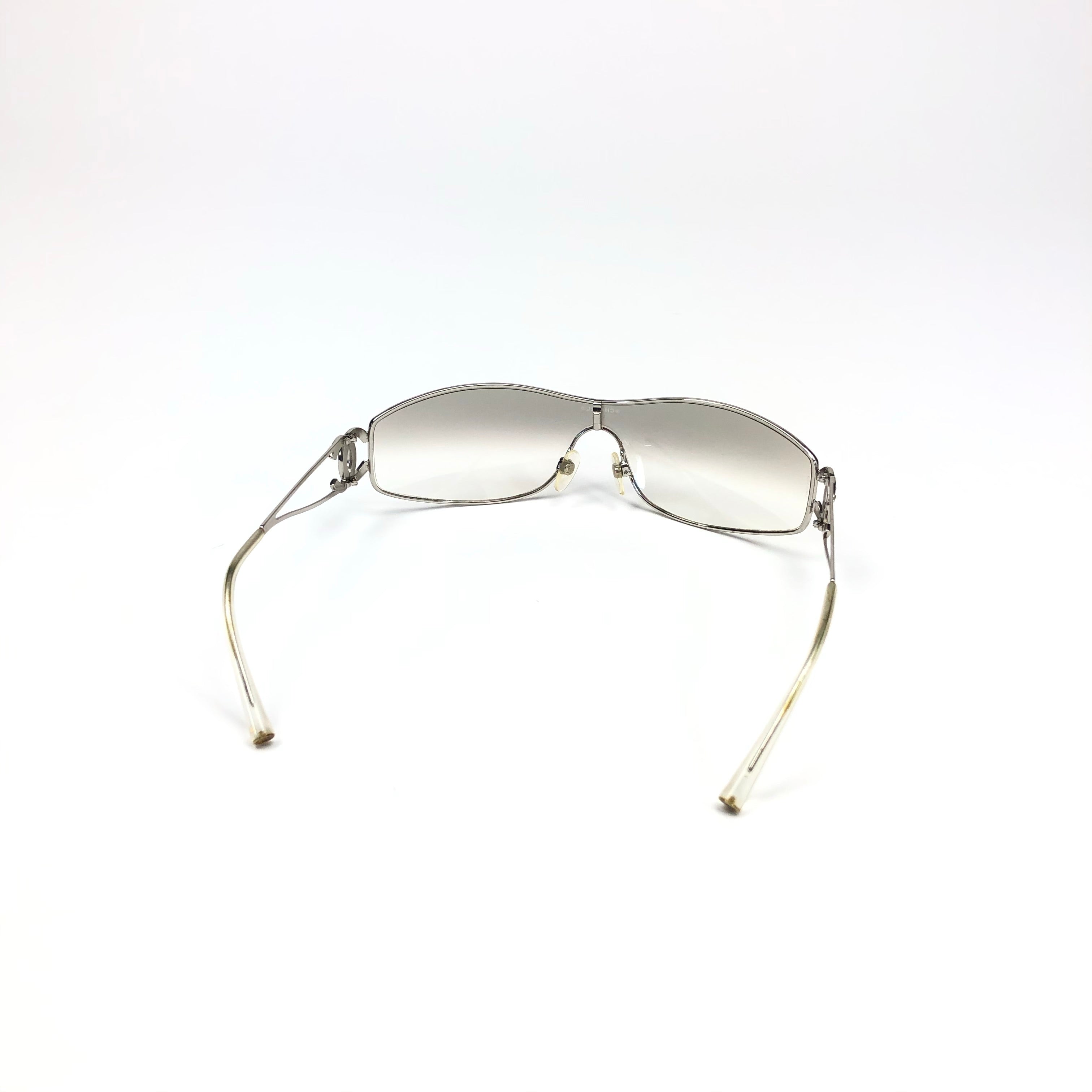 Chanel Rimless Visor Sunglasses