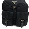 Prada Nylon Double Buckle Backpack