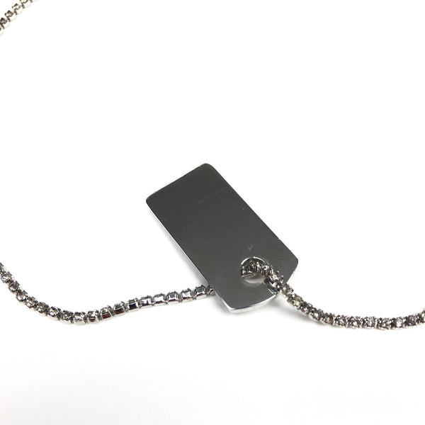Christian Dior Jewelled Tag Necklace