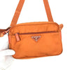 Prada Nylon Burnt Orange Crossbody Bag
